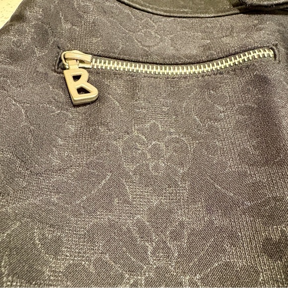 Bogner Wool Blend Black Jacquard Stirrup Ski Pant Size 14 - Picture 3 of 9